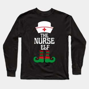 THE NURSE ELF Long Sleeve T-Shirt